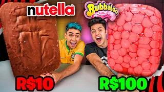 PICOLÉ GIGANTE DE R$10, R$100 e R$1000!