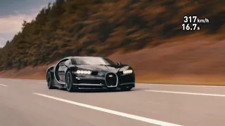 Bugatti Chiron 0-400-0 km/h in 42 seconds - WORLD RECORD - Who is the real KING ?