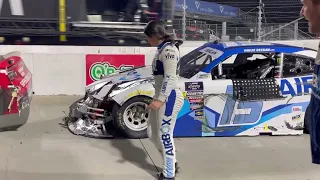 Hailie Deegan Climbs From Destroyed Car After Finishing 18th at Martinsville
