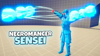 NECROMANCER SENSEI vs EVERY FACTION | TABS Totally Accurate Battle Simulator Gameplay
