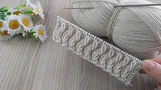 İki şiş kolay örgü yelek model anlatımı ✅Easy knitting crochet