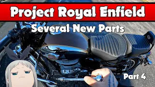 Project Royal Enfield Part 4: RE Classic 350 - Touring Seat, Mirrors, Deluxe Foot Peg, & Chain Guard