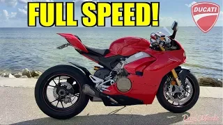 Ducati Panigale V4S Test Ride - CRAZY POWER!