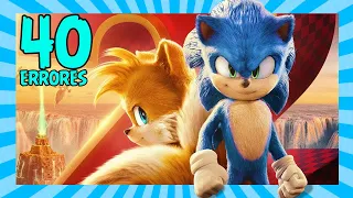 🔵40 Errores en Sonic 1-2 la Película Que Quizás No Notaste