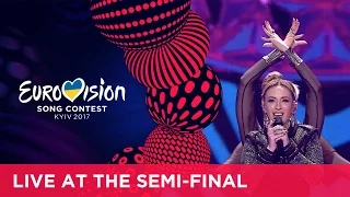 Artsvik - Fly With Me (Armenia) LIVE at the first semi-final