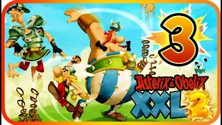 Asterix & Obelix XXL 2 Walkthrough Part 3 Remaster (PS4, XB1, PC, Switch) Boss + Lutetia (2nd part)