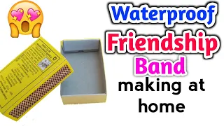 How To Make Friendship band | Friendship Band Making At Home | Easy Friendship Bracelets