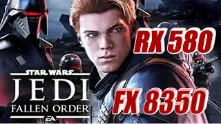 Star Wars Jedi  Fallen Order - FX 8350 + RX 580