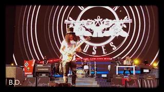 Guns N’ Roses - It’s So Easy - Valle Hovin 19.7.18 - Norge - Norway - Slash - Axl Rose - Duff 4k