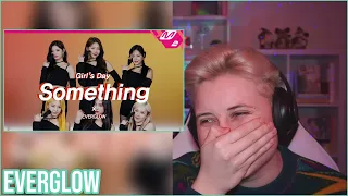 REACTION to EVERGLOW - SOMETHING (GIRLS DAY) COVER RELAY DANCE