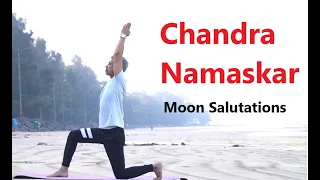 Chandra Namaskar - Step By Step | Moon Salutation