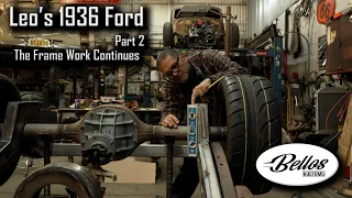 1936 Ford LS Swap Part 2 - Building Frame