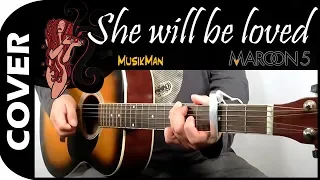 SHE WILL BE LOVED 🙍 - Maroon 5 / GUITAR Cover / MusikMan N°141