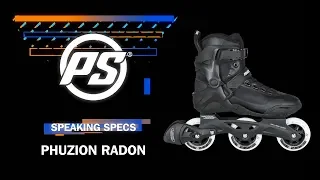 Powerslide Phuzion Radon skates - Speaking Specs