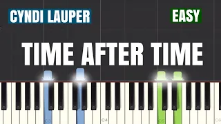 Cyndi Lauper - Time After Time Piano Tutorial | Easy