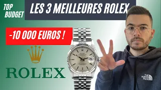 Top 3 Rolex à moins de 10000 euros
