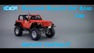 Building Blocks Off Road Car  | Building Blocks Remote Control Toys