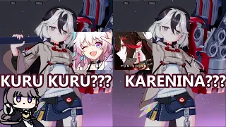 Honkai Star Rail VS PGR players reacting to Honkai Impact 3rd Part 2 Characters