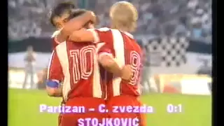 Partizan - Crvena Zvezda 2-3 (1987) 81 derbi - Dragan Stojkovic Piksi