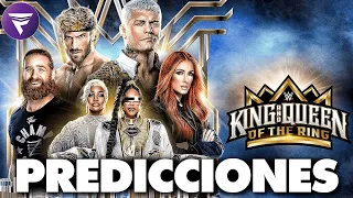 Predicciones de WWE King and Queen of the Ring 2024