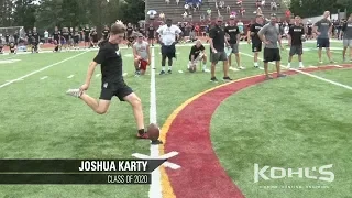 #1 Ranked Kicker in America | Joshua Karty | Kohl's Kicking Camps