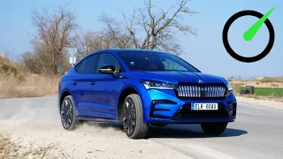 TEST ŠKODA ENYAQ RS iV Coupe - je to športové auto, alebo nie?