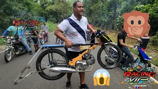 ROBERTO 90 LE DA TUBASO A LEONEL CARA BLANCA UUFF QUE MOTOR QUE CORRE 😱😱😱