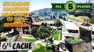 Gs Cache Locations University of San Andreas ULSA | GTA Online Gs Cache locations guide