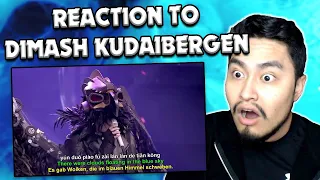 Dimash Kudaibergen on Mask Singer - Our Love (REACTION)