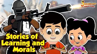 Stories of Learning and Morals | Animated Stories | English Cartoon | English Stories