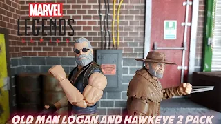 Marvel Legends Old Man Logan and Old Man Hawkeye Two Pack Review