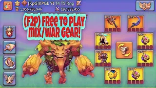 Lords Mobile - (F2P) Free To Play Mixed Gear Guide!