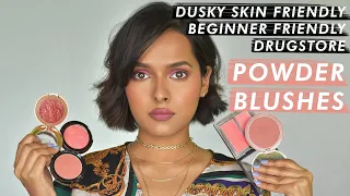 My TOP 5 powder blushes/The only powder blushes I use ALL DRUGSTORE