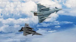 This Is Who Wins in a Dogfight Between the Eurofighter Typhoon and the French Rafale