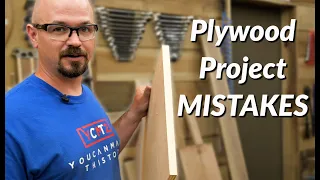 Beginner Plywood Project Woodworking Mistakes