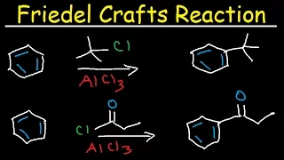 Friedel Crafts Alkylation and Acylation Reaction Mechanism - Electrophilic Aromatic Substitution