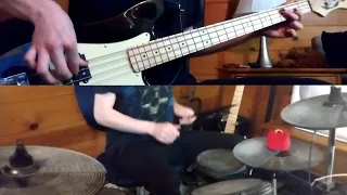 Talking Heads - Psycho Killer Bass + Drum Cover