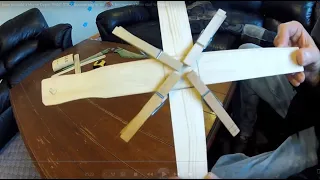 How to build and throw a paint stick boomerang