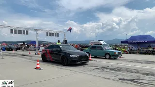 Audi RS 3 vs Skoda 105 drag race 1/4 mile 🚦🚗 - 4K