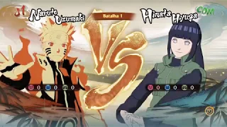 Naruto Storm 4 Road to Boruto Dublado PT-BR Naruto Vs Hinata