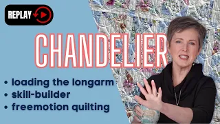 Beginner Friendly, freemotion edge to edge quilting in REAL TIME