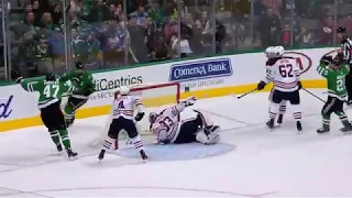 Alex Radulov assists on Jamie Benn goal in the 3rd (2017)