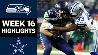 Seahawks vs. Cowboys | NFL Week 16 Game Highlights