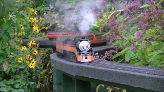 Afternoon run with the full set of the Daylight Express live steam GS 4
