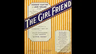 1926 The Girlfriend