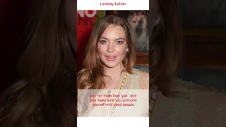 ✅ Lindsay Lohan !