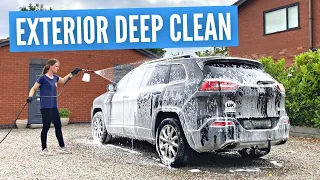 Jeep Cherokee Wash and Protection | Exterior Clean, Chemical Decon and Sealant