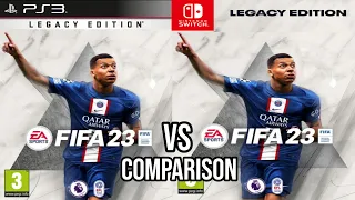 FIFA 23 PS3 Vs Nintendo Switch