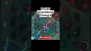 Atlas vs Chang'e Mobile Legends #mobilelegends #mlbb #shorts #mlbbfunnymoment