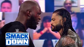 Omos Jordan Omogbehin Vs Roman Reigns| Universal Championship - Smackdown 2021